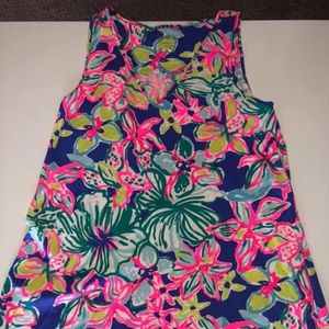 Lilly Pulitzer Blythe dress iris blue casa azalea